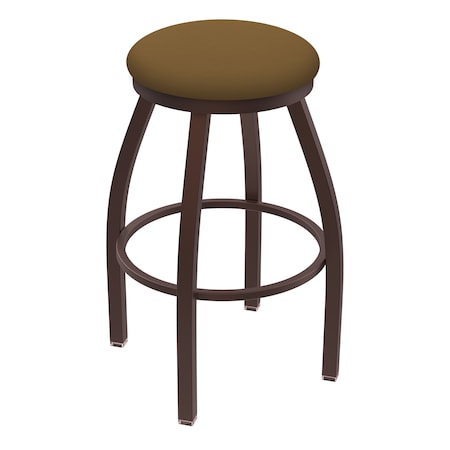 25 Swivel Counter Stool,Brnz Finish,Canter Saddle Seat